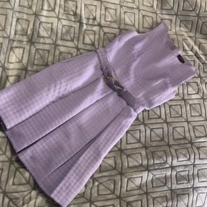 Tahari lavender dress